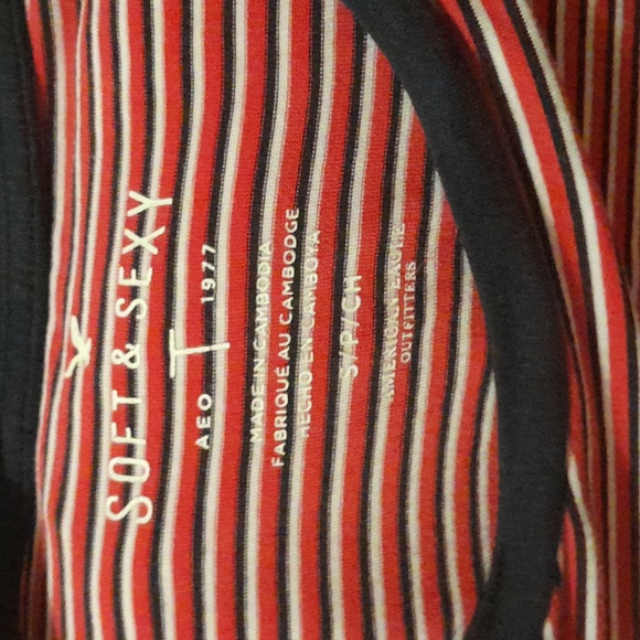 Red White and Blue Soft and Sexy American Eagle Tee - Picture 5 of 5